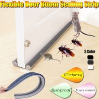 Stopper Dust Flexible Door Noise Bottom Draft Reduction Sound Weatherstrip Window Sealing Blocker 93CM Strip Proof Sealer Under Decorative Door Stops
