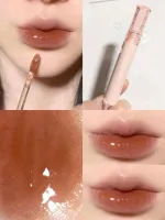 HZ-050Cappuvini ลิปหมีกลอส ลิปสติก ติดทน ให้ความชุ่มชื้นCute Bear Mirror Lip glaze Water gloss