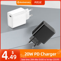 PZOZ USB Type C Charger 20W PD Fast Charging Usb C Charger For 13 12 11 Pro Max Xs Mini 6 2021 Air 4 For Max