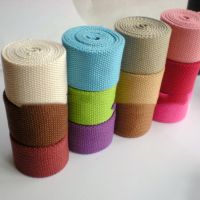 【YP】 10Yards 38mm Canvas Webbing 2mm Thick Polyester Cotton Sewing Garment Accessories