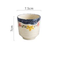 CHANSHOVA  180Ml Chinese Retro Style Handpainted Ceramic Teacup China Porcelain Tea Cup Water Cup Small Coffee Cups Teaware T027