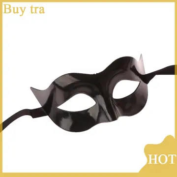 hot selling party bar masquerade half face men's painted mask spray paint  men's and women's mask