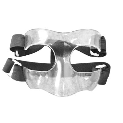 Tuoye อุปกรณ์ป้องกันใบหน้า,ที่ป้องกันจมูกโปร่งใสสามารถปรับฟุตบอลบาสเกตบอลกีฬาได้