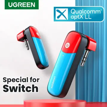 SOOMFON Bluetooth 5.0 Transmitter Wireless Audio Adapter for Nintendo  Switch Lite 3.5mm Jack