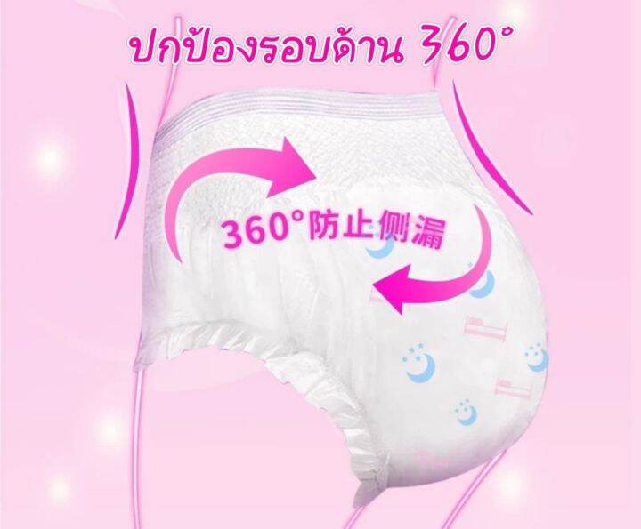 ผ้าอนามัยแบบกางเกง-ห่อใหญ่-ไซส์-l-และ-xl-ห่อละ-10ชิ้น-ไซส์ใหญ่-ใส่ทั่วไปหรือสามารถใส่หลังคลอดได้-พร้อมส่ง-ส่งเร็ว-ส่งไว-ผ้าอนามัย-ผ้าอนามัยกางเกง