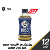 [แพ็ค 12] กาแฟ BOSSไมลด์ลี่ สวีท ขนาด 250 มล.