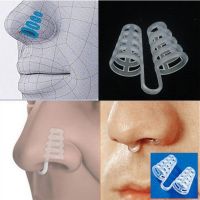 【health】 Silicone Mini snorer snoring sleep stop snoring nose clip snorer