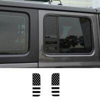 Car Rear Door Window Glass Decoration Sticker Trim for Wrangler JL JT 2018-2022 Exterior Accessories