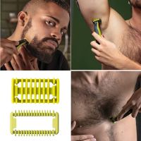 Small Body Hair Trimming Limit Comb Mini Portable Trimmer Beard Comb Replaceable Easy Installation for Professional Barber Tool