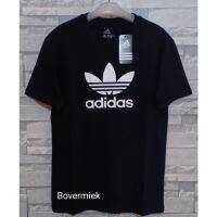 3D ร้อน AdidasˉOriginal ฤดูร้อนแขนสั้นขนาด100% Cotton Tshirt สำหรับผู้ชายและผู้หญิง