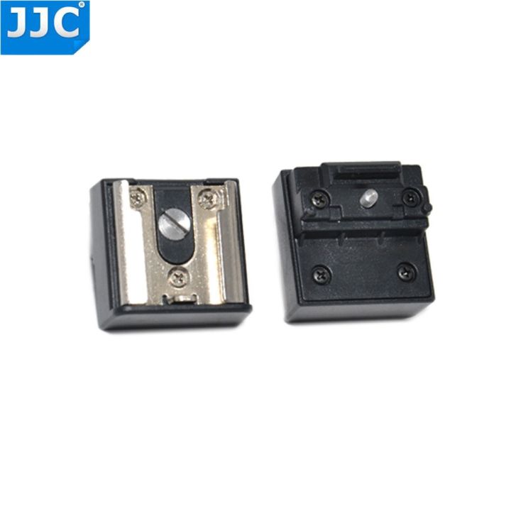 jjc-msa-6-smart-accessory-terminal-to-standard-hot-shoe-flash-microphone-adapter-for-sony-nex5-nex-5n-nex-c3-nex-3-camera