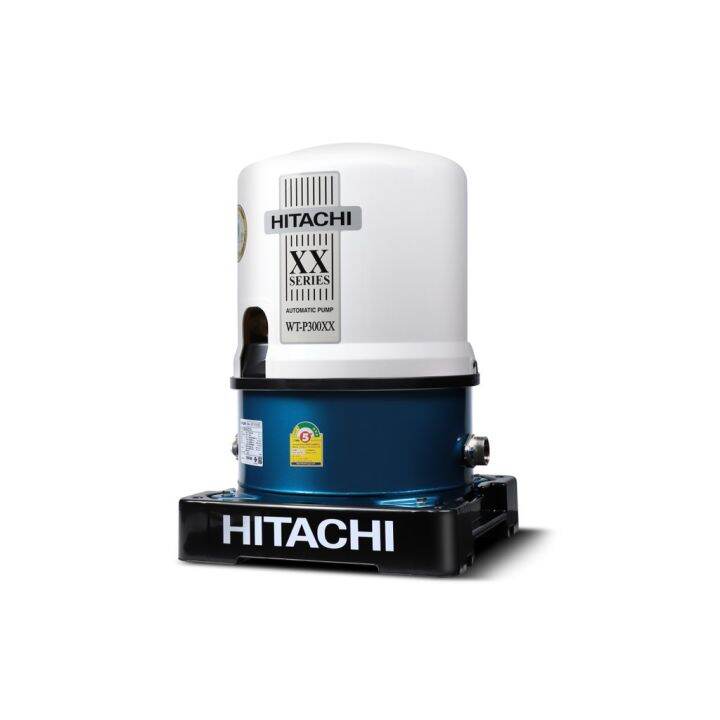 ปั๊มน้ำอัตโนมัติฮิตาชิ-แบบถังแรงดัน-wt-p-300xx-ปั๊มน้ำ-hitachi-water-pump-series-xx-รุ่นใหม่-ปี-2020-ขนาด-300w-ปั๊มน้ำ-hitachi-300w