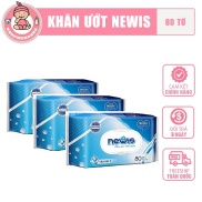 Khăn Ướt Newis Công Nghệ NaNo K Mùi 80 100 Tờ