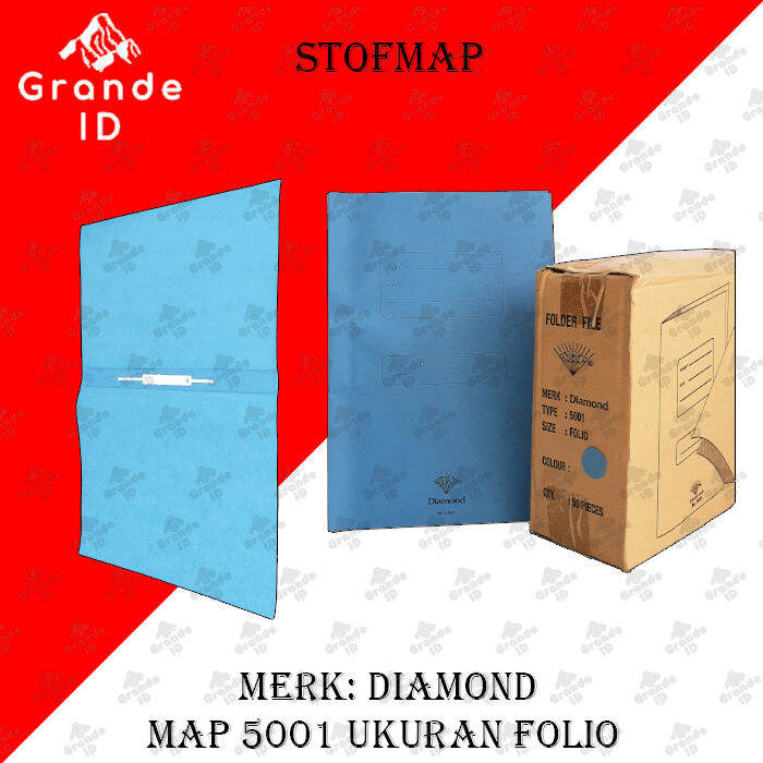 MAP DIAMOND 5001 UKURAN FOLIO MAP ACCO | Lazada Indonesia