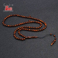 MSL-104เบอคูลาติติ Tasbih Rosario านิกโดอาเซมูลาคาดิปาล์มสีน้ำตาลย้อมสี4-10มม.