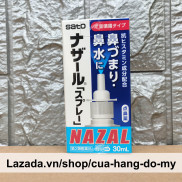 Xịt mũi Nazal Sato 30ml ngăn chặn nghẹt mũi của Nhật Cửa Hàng Đồ Mỹ