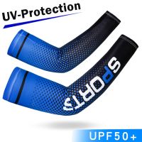 ▨✹✸ Long Gloves Sun UV Protection Hand Protector Cover Arm Sleeves Ice Silk Sunscreen Sleeves Outdoor Arm Cool Sport Cycling Sleeves