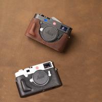 【LZ】▧  Aydgcam-couro genuíno câmera case para leica m10 m10m m10p m10r