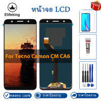 การทดสอบ 100% จอแสดงผล LCD ทดแทนไม่มีพิกเซลตายฟรีเครื่องมือซ่อมสำหรับ Tecno Camon CM CA6 LCD Touch Screen Digitizer Assembly