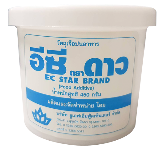 อีซี-ตราดาว-อีซี-25-เค-ec25k-สารเสริมขนมเค้ก-ให้เนื้อเค้กเนียนนุ่มขึ้น-450-กรัม