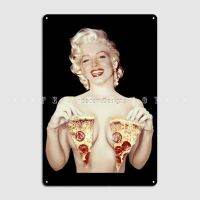 Celestineor Marilyn Monroe พิซซ่าป้ายโลหะผนังผับปาร์ตี้ส่วนบุคคล Plaques ป้ายดีบุก Poster