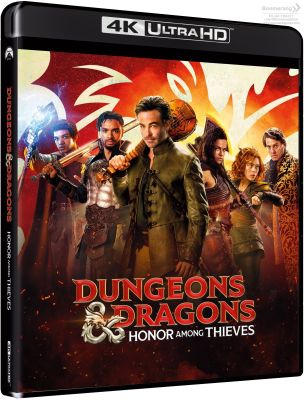 Dungeons & Dragons: Honor Among Thieves /ดันเจียนส์ & ดรากอนส์ เกียรติยศในหมู่โจร (4K+Blu-ray) (4K/BD ไม่มีเสียงไทย ไม่มีซับไทย)