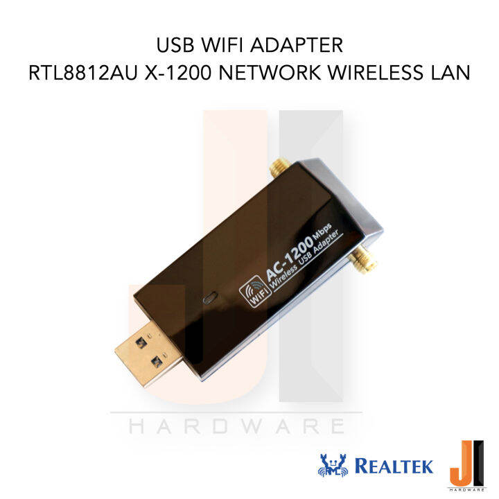 usb-wi-fi-adapter-realtek-rtl8812au-x-1200-network-lan-dual-band-1200-mbps-with-6-dbi-wi-fi-antenna-ของใหม่มีการรับประกัน