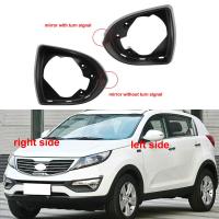 87615-4T000สำหรับ Kia Sportage R 2011 2012 2013-2017กรอบกระจกมองหลังข้างรถถอยหลังฝาปิดกระจกแผ่นครอบ1ชิ้น