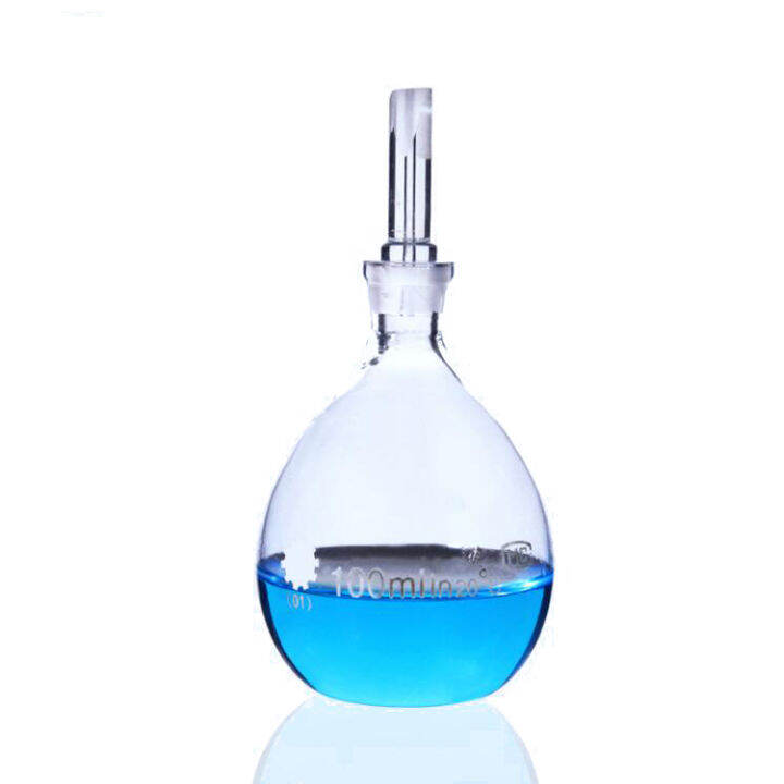100mL PYCNOMETER DENSITY BOTTLE, WITH ONE GROUND CAPILLARY STOPPER ...