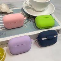 เคสแอร์พอด For Airpods Pro 2 Case， Silicone Protector Cover With Carabiner Hook Lock