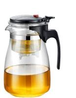 ?รีบไปที่มงกุฎในไม่กี่วินาที? กาน้ำชา Tea pot กาชงชา แบบกด กากรองชาแก้ว ขนาด 500ml /750ml กาน้ําชาเพื่อสุขภาพ