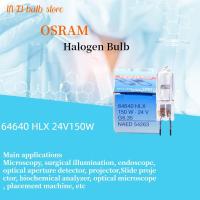 โคมไฟเครื่องฉายกล้องจุลทรรศน์หลอดไฟฮาโลเจน Smicroscope 24V150W Osram 64640 HLX