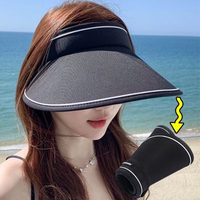 【CC】 Wide Brim Hat Adjustable UV Protection Baseball Sport Top Cap Beach