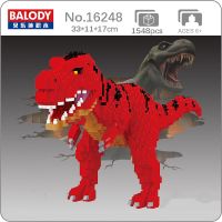 Balody 16248 Jurassic Dinosaur Torvosaurus Animal Monster Model DIY Mini Diamond Blocks Bricks Building Toy for Children no Box