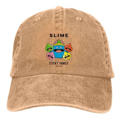 2023 New Fashion  Slime Family Baseball Caps Peaked Cap Dragon Quest Dragonlord Game Sun Shade Hats For Men，Contact the seller for personalized customization of the logo