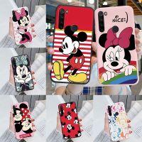 BGF Note 8 8T Note8 T Minnie Mickey Fashion Cartoon Cover Soft Silicone Back Funda