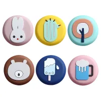 【LZ】 1PC Thick Cartoon Door Crash Pad Door Stopper Thickening Mute Door Wall Rubber Fender Protective Pad Door Handle Protector