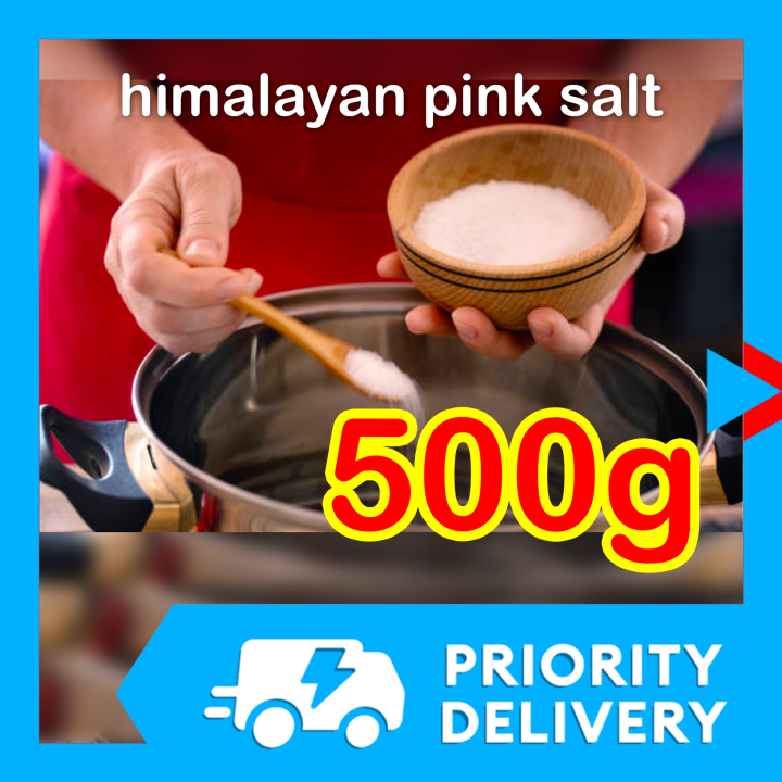 500g HIMALAYAN SALT PINK SALT Fine for Cooking for Curing Authentic