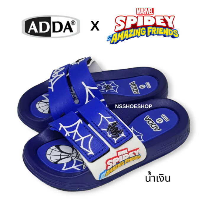 adda-31t73-สไปเดอร์แมน-spider-man-รองเท้าแตะเด็กแบบสวม