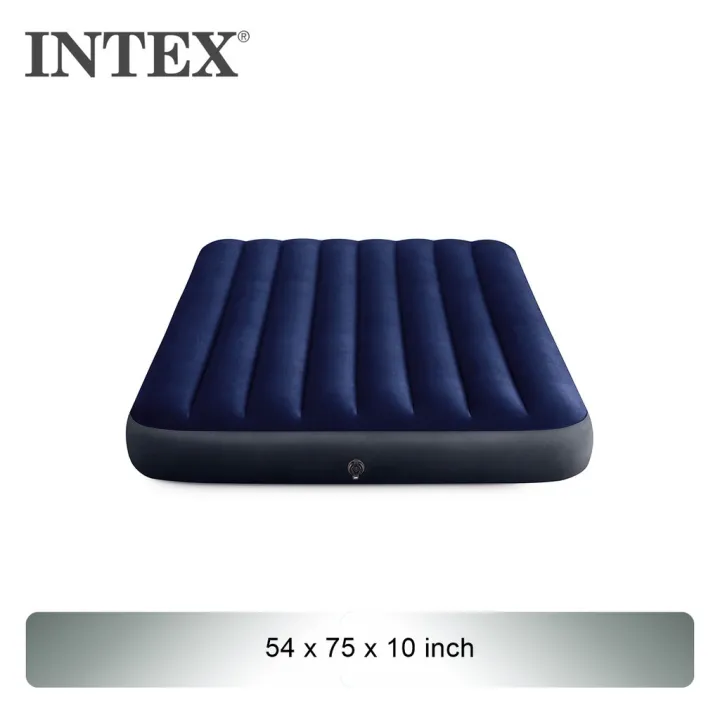 INTEX® 64758 Full Dura-Beam Series Classic Downy Airbed (54"x75"x10 ...