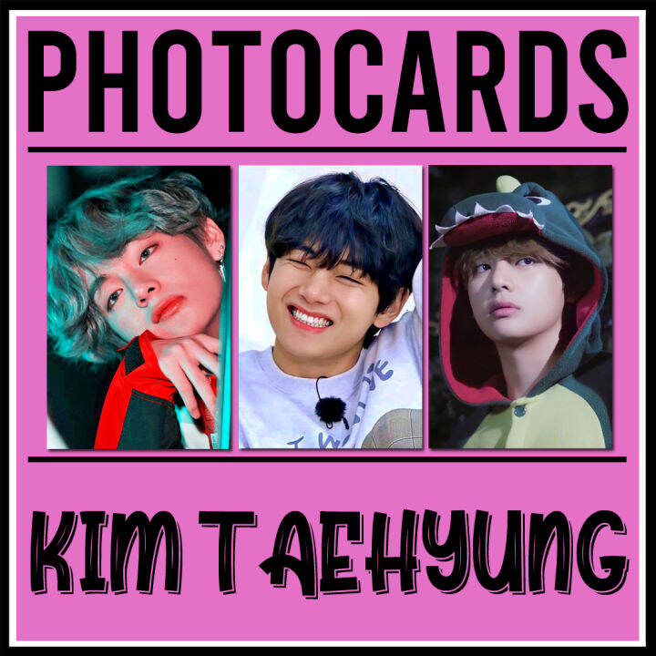 BTS KIM TAEHYUNG PHOTOCARDS | Lazada PH