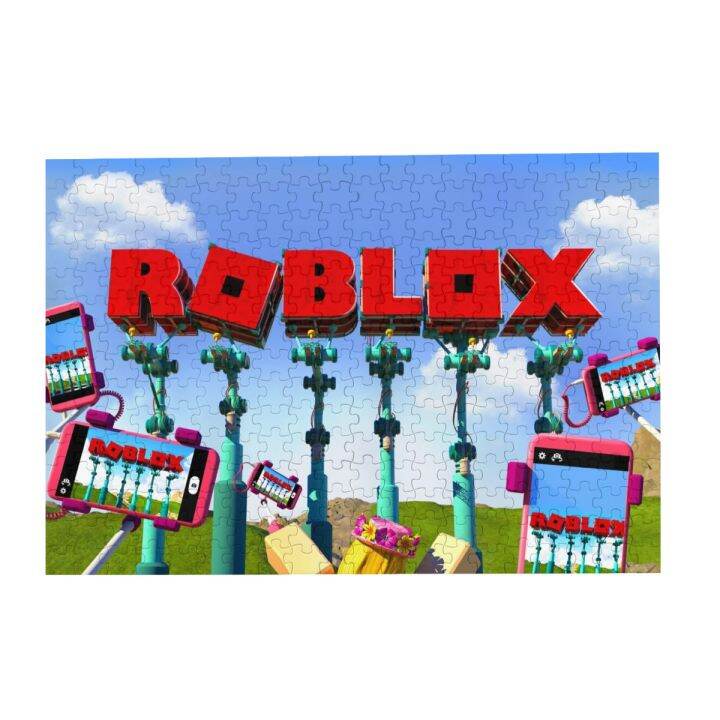 Roblox Jigsaw Puzzle Baby Toys 300 Pcs Gift Board Jigsaw Puzzles Lazada PH