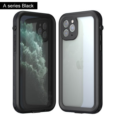 Shellbox Waterproof Case for iPhone 12 11 Pro Max XR XS MAX Swimming Case for iPhone 8 7 6S SE Plus Shockproof Silicone Cover