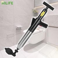 Dredge Clog Remover Toilet Plunger High Pressure Drain Plunger Sewer Pipe Unblocker Air Drain Blaster Traps Drains