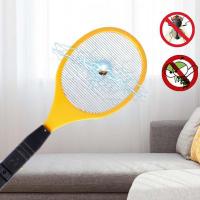 มือถือไฟฟ้า Bug Zapper แมลง Fly Swatter Racket เดี่ยวยุงไฟฟ้า Swatter ยุง Pest แบบพกพาชั้น Kille I7B2