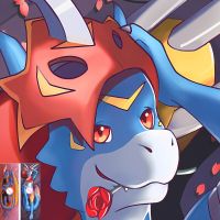 Furry Furry Flameramon (Digital Adventure) ปลอกหมอน Anime Dakimakura