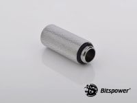 (2 PCS.) Bitspower G1/4" Silver Shining IG1/4" Extender-40MM