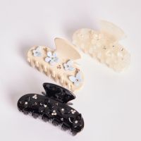 Signature - Acetate butterfly flower claw clip