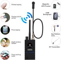 Anti Spy RF Detector,High Sensitivity Wireless Bug Detector for GPS Tracking GSM Listening Device Finder Radio Scanner