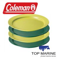 Coleman JP Easy-Clean Plate 4Pcs ชุดจานพลาสติก 4 ใบ